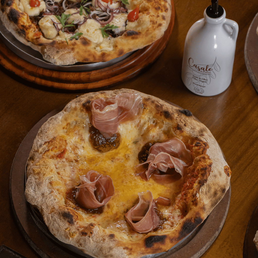 Pizza Margherita artesanal